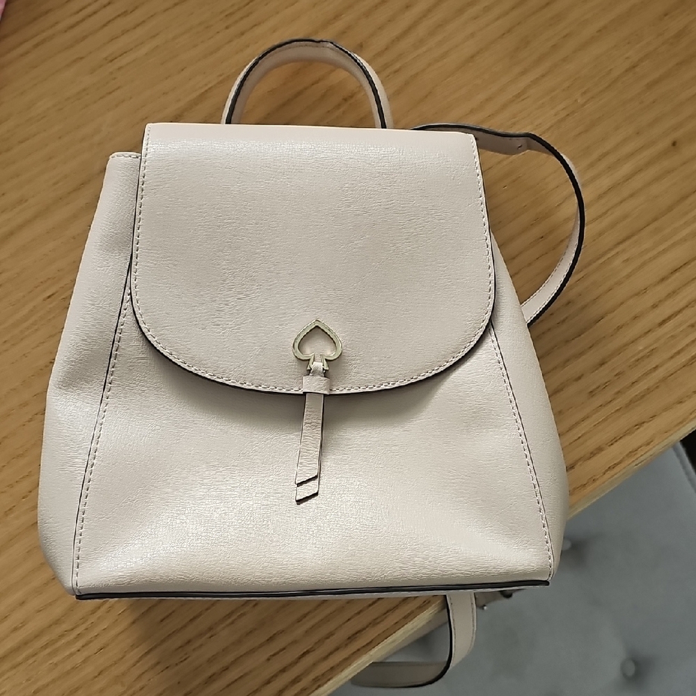 Kate Spade Cream Backpack